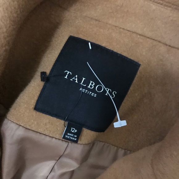 Talbots Wool Trench Coat - Picture 4 of 4